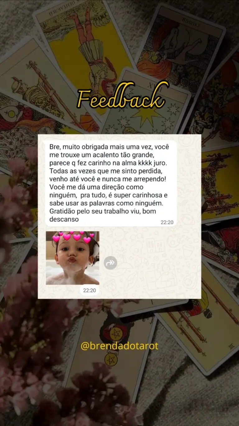 Imagem Feedback Tarot