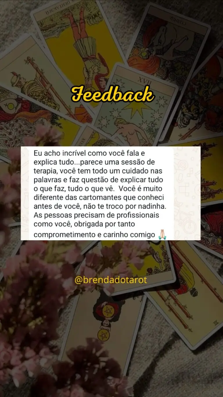 Imagem Feedback Tarot